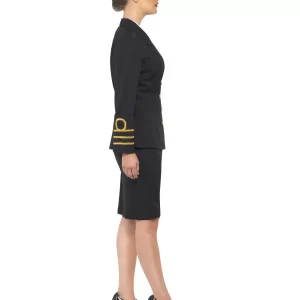 Navy Officer Ladies Fancy Dress Costume - Image 2