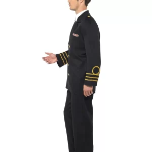 Navy Officer Men's Fancy Dress Costume - Image 2