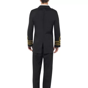 Navy Officer Men's Fancy Dress Costume - Image 3
