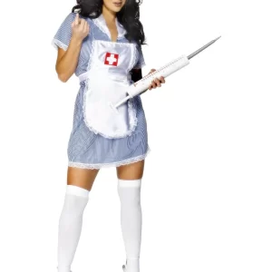 Naughty Nurse Ladies Fancy Dress Costume - Image 2
