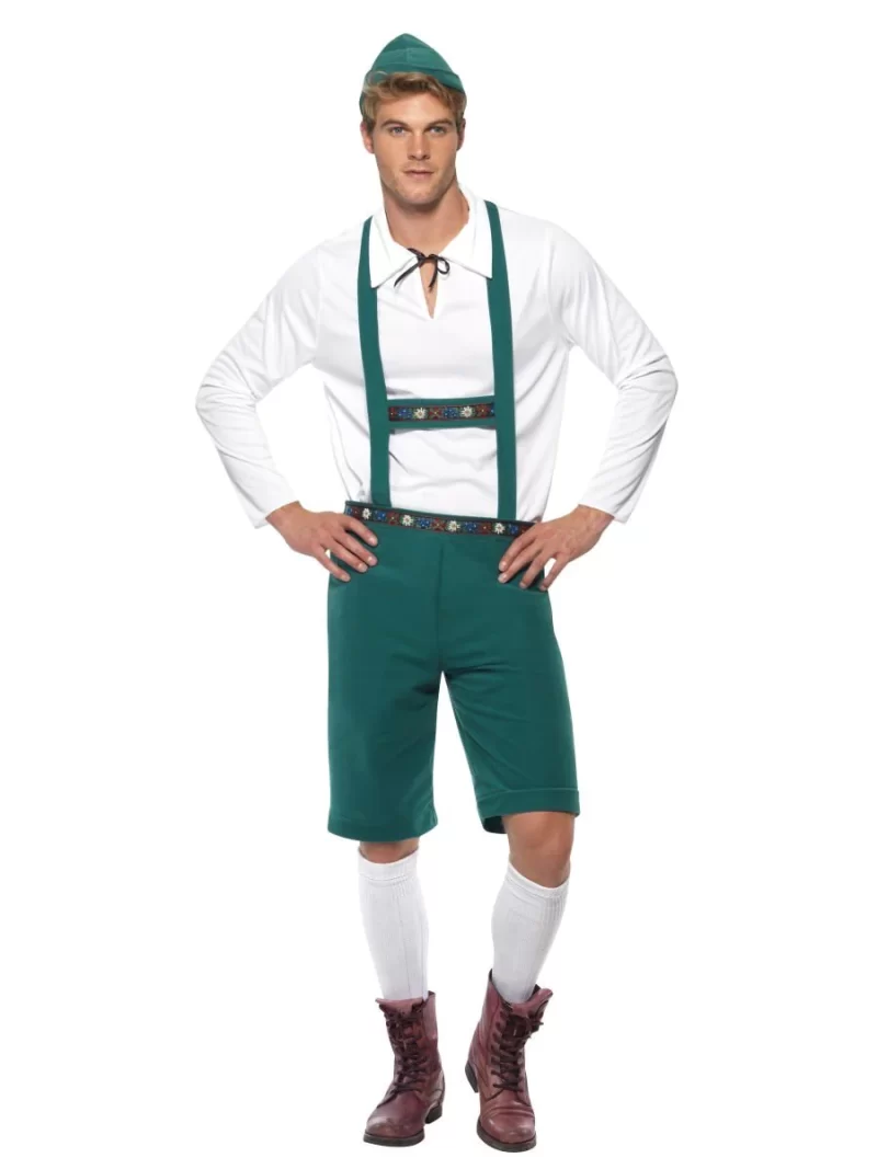Oktoberfest (Bavarian) Men's Fancy Dress Costume - Image 2