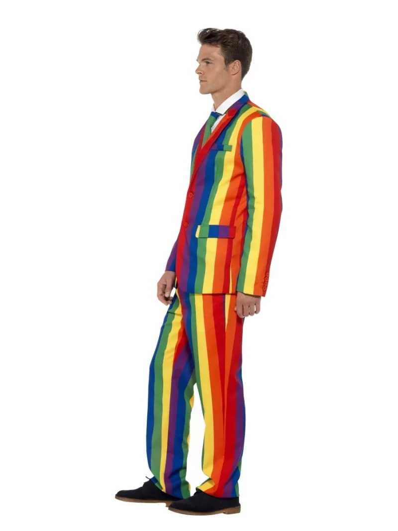 Over the Rainbow Pride Standout Suit Men's Fancy Dress Costume - Image 2