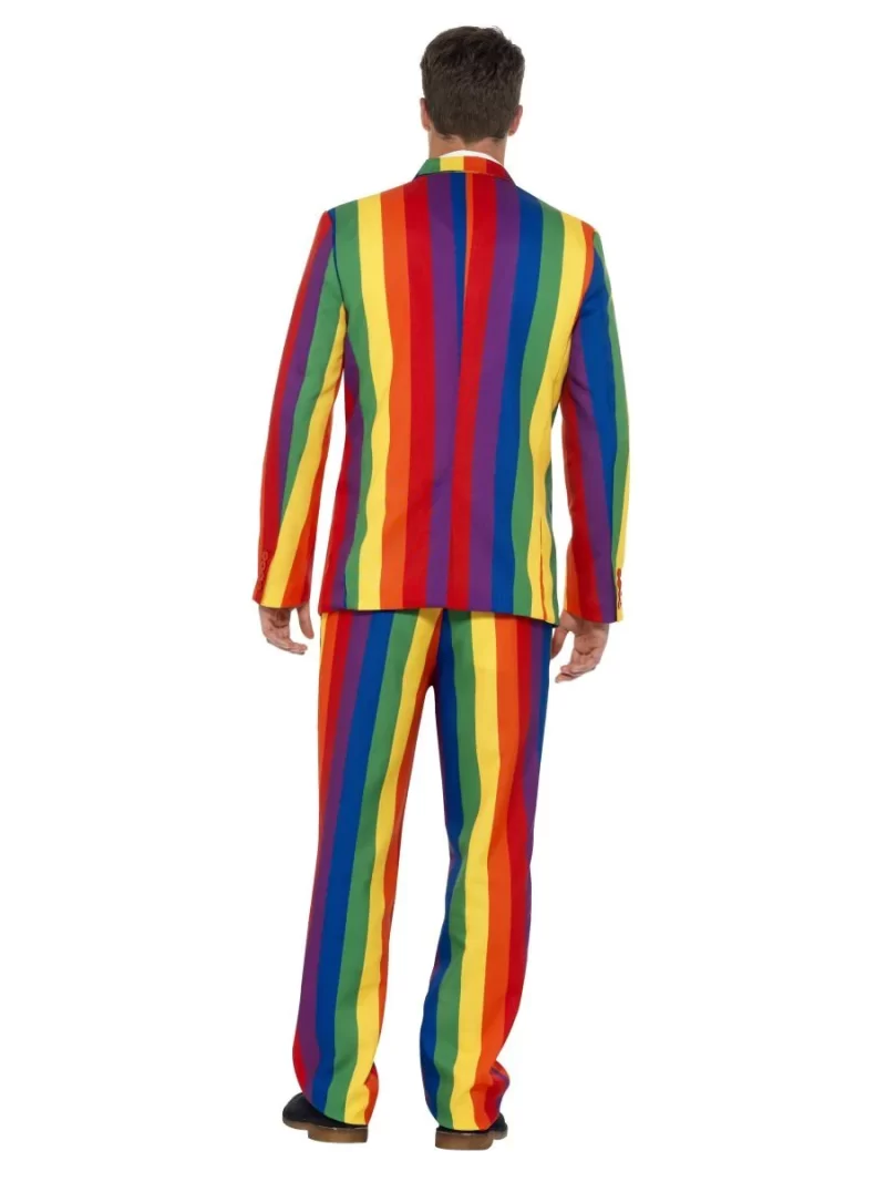 Over the Rainbow Pride Standout Suit Men's Fancy Dress Costume - Image 3