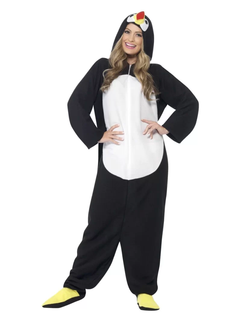 Penguin (ONESIE) Unisex Adult Fancy Dress Costume - Image 2