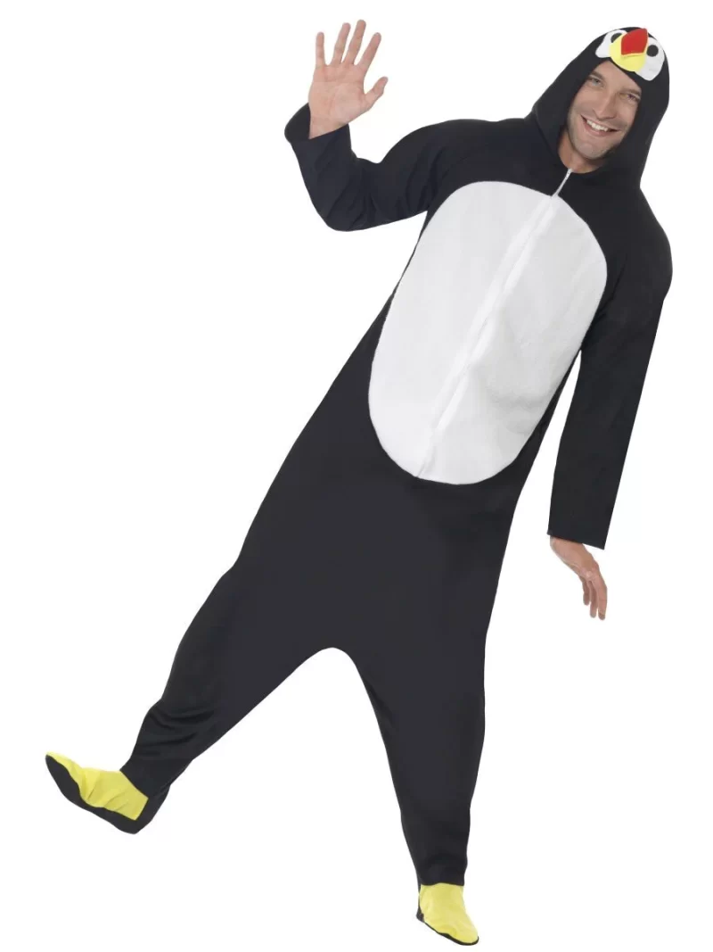 Penguin (ONESIE) Unisex Adult Fancy Dress Costume