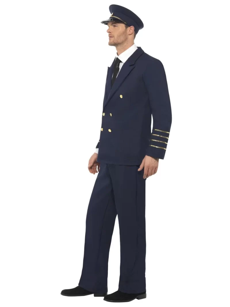 Pilot Mens Fancy Mens Dress Costume - Image 2