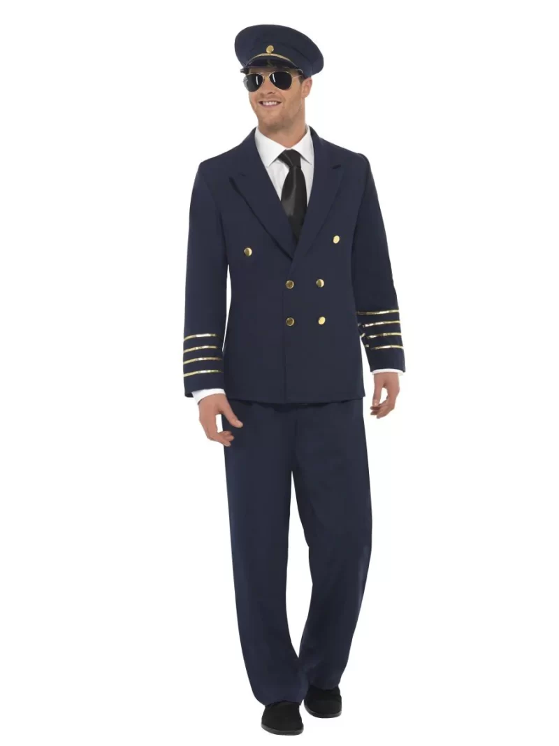 Pilot Mens Fancy Mens Dress Costume
