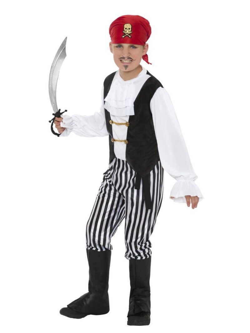 Deluxe Pirate Children's Fancy Dress Costume