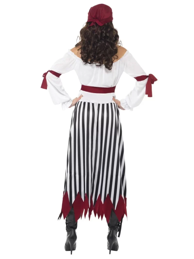 Pirate Lady Ladies Fancy Dress Costume - Image 3