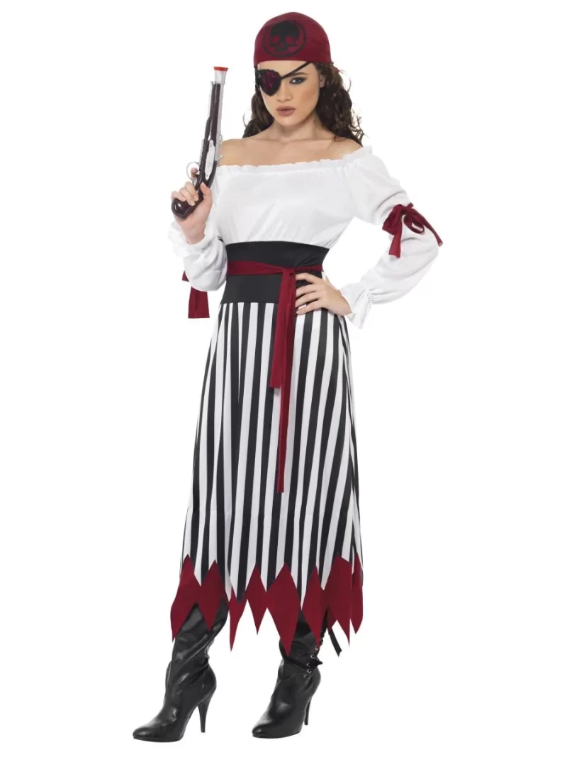 Pirate Lady Ladies Fancy Dress Costume