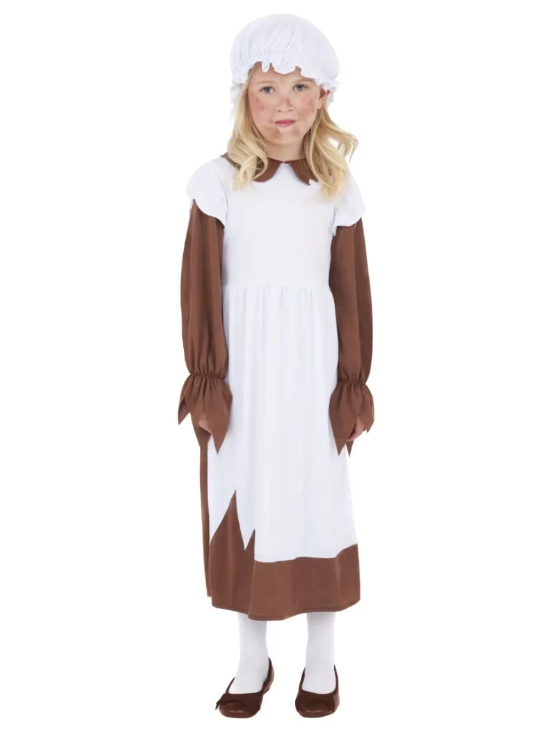 Poor Victorian Girl Children's Fancy Dress Costume
