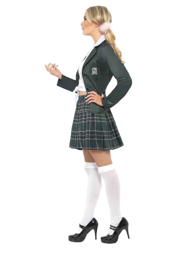 Preppy Schoolgirl (Britney Spears) Ladies Fancy Dress Costume - Image 2