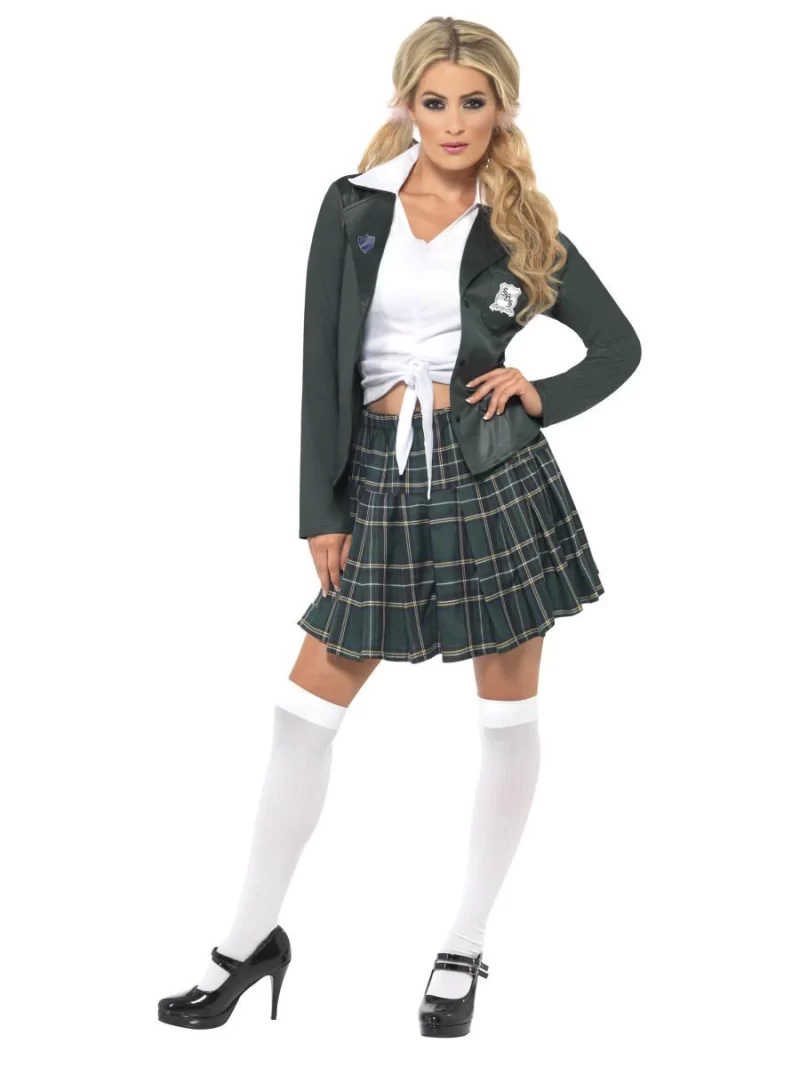 Preppy Schoolgirl (Britney Spears) Ladies Fancy Dress Costume
