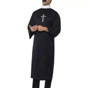 Priest Men's Fancy Dress Costume