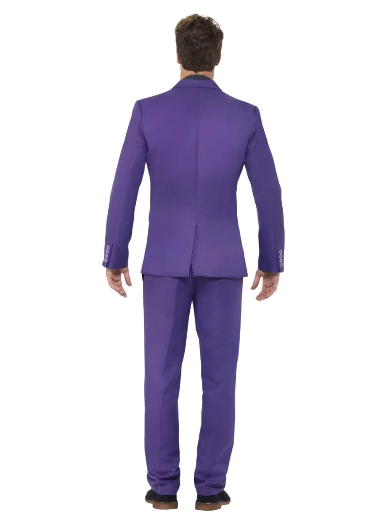 Purple Standout Suit Men's Fancy Dress Costume - Image 3