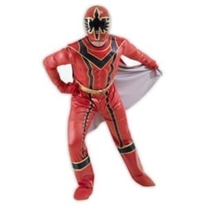 Power Ranger Mystic Force Super Hero Mens Fancy Dress Costume