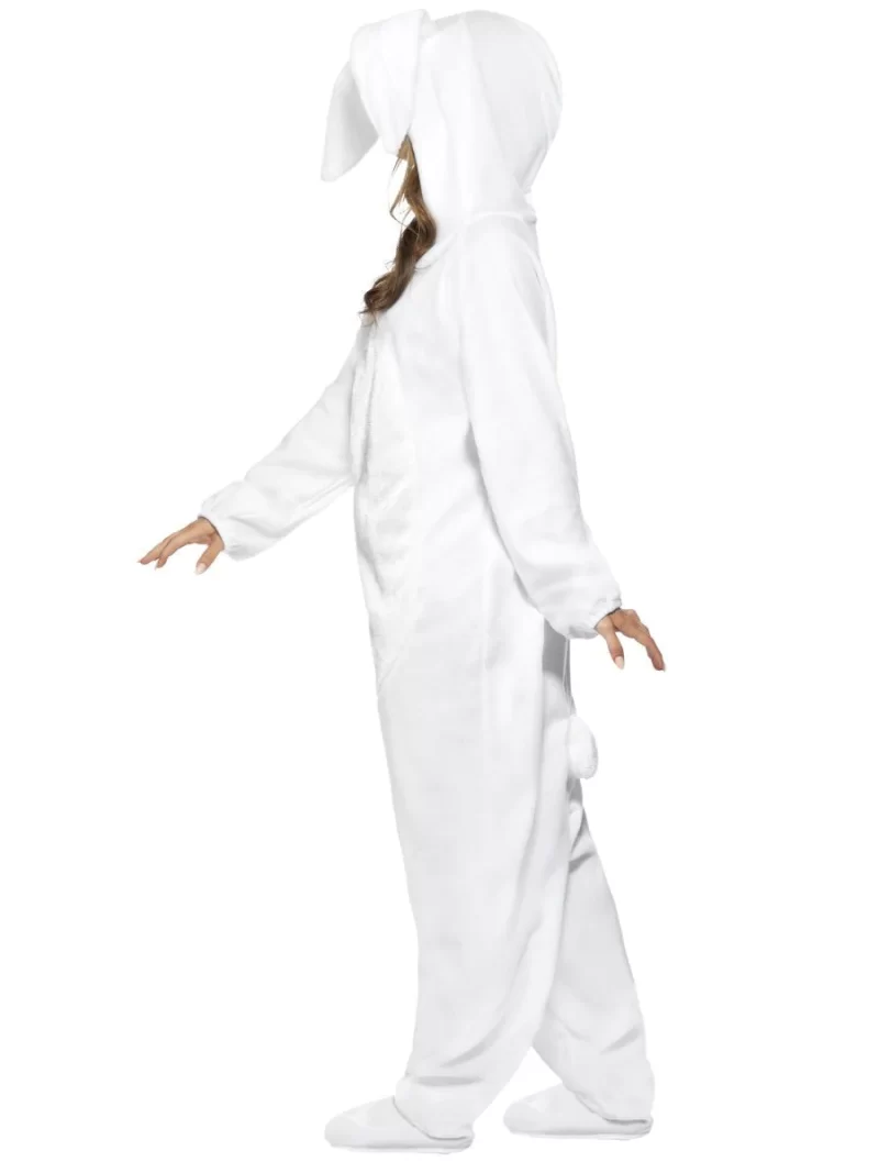 White Rabbit Unisex Adult Animal Fancy Dress Costume - Image 3