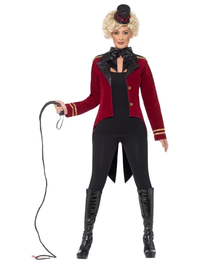Circus Ringmaster (Greatest Showman) Ladies Fancy Dress Costume - Image 2
