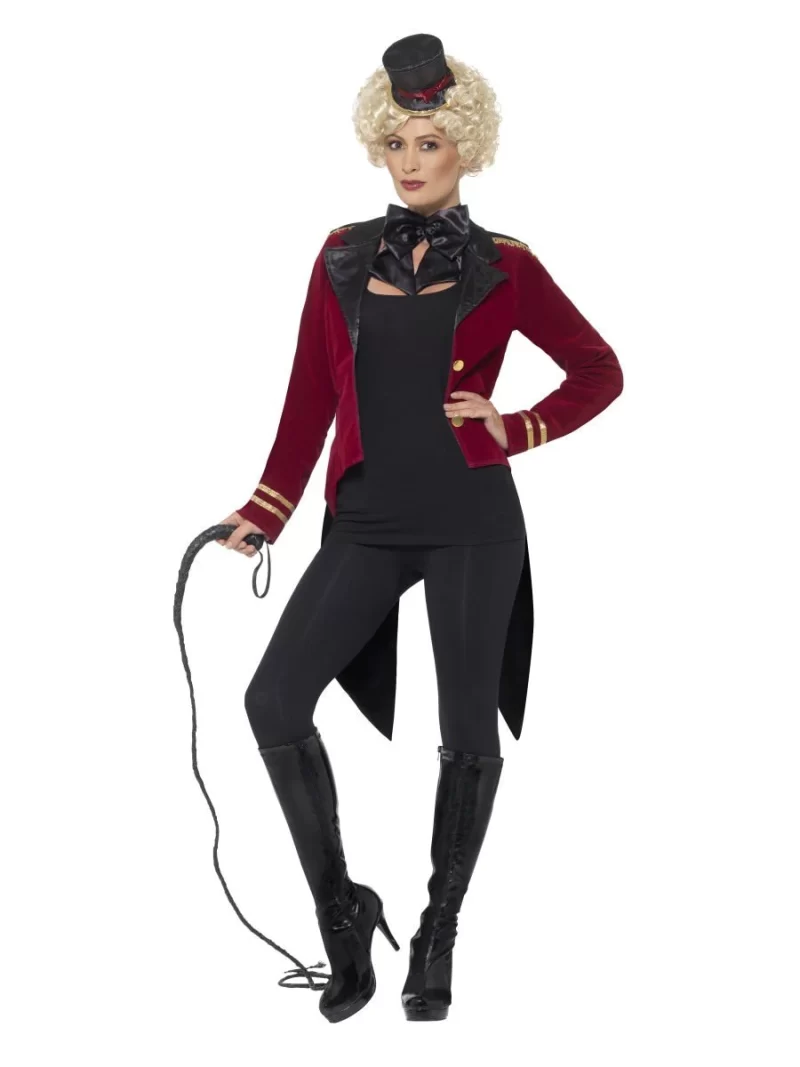 Circus Ringmaster (Greatest Showman) Ladies Fancy Dress Costume