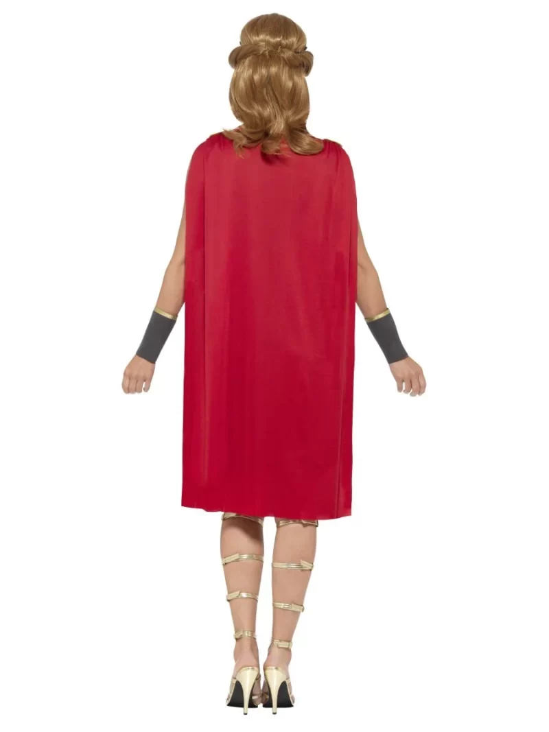 Roman Warrior Ladies Fancy Dress Costume - Image 3