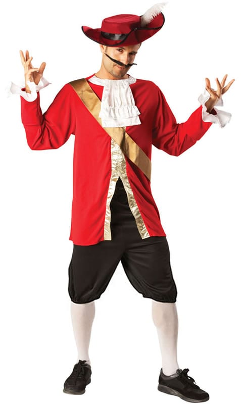 Disney's Captain Hook Men's Fancy Dress Costume