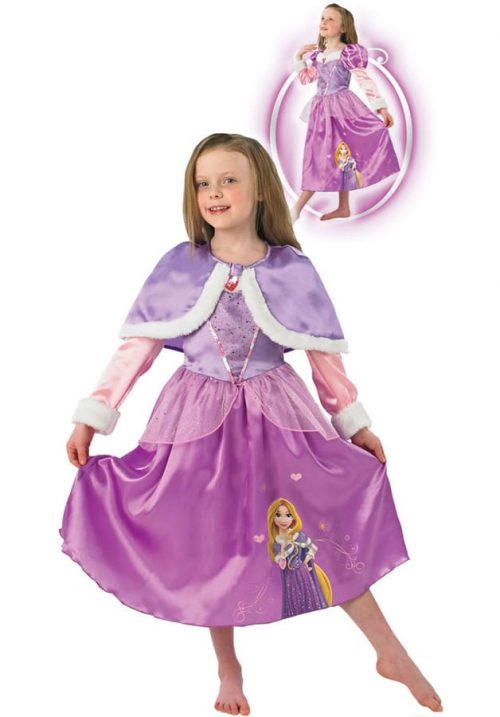 Disney's Winter Wonderland Rapunzel Children's Fancy Dress Costume