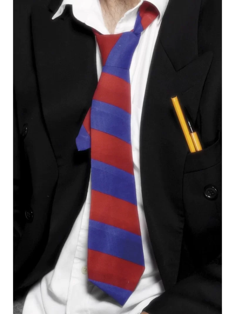 School Tie Blue/Red