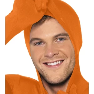 Second Skin Orange Bodysuit Fancy Dress Costume - Image 3