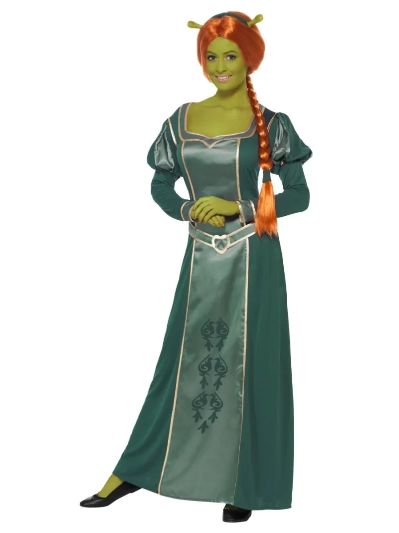 Dream Works Shrek's Fiona Ladies Fancy Dress Costume