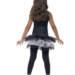 Skeleton Tutu Children's Halloween Fancy Dress Costume - Image 3