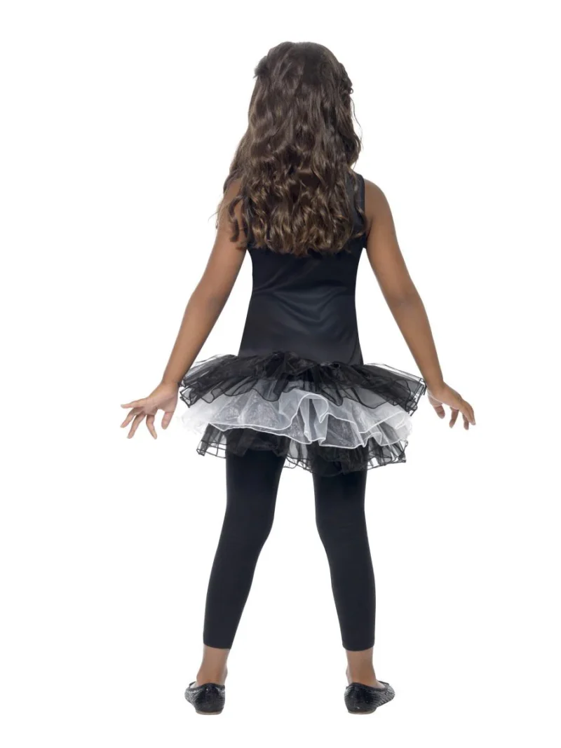 Skeleton Tutu Children's Halloween Fancy Dress Costume - Image 3