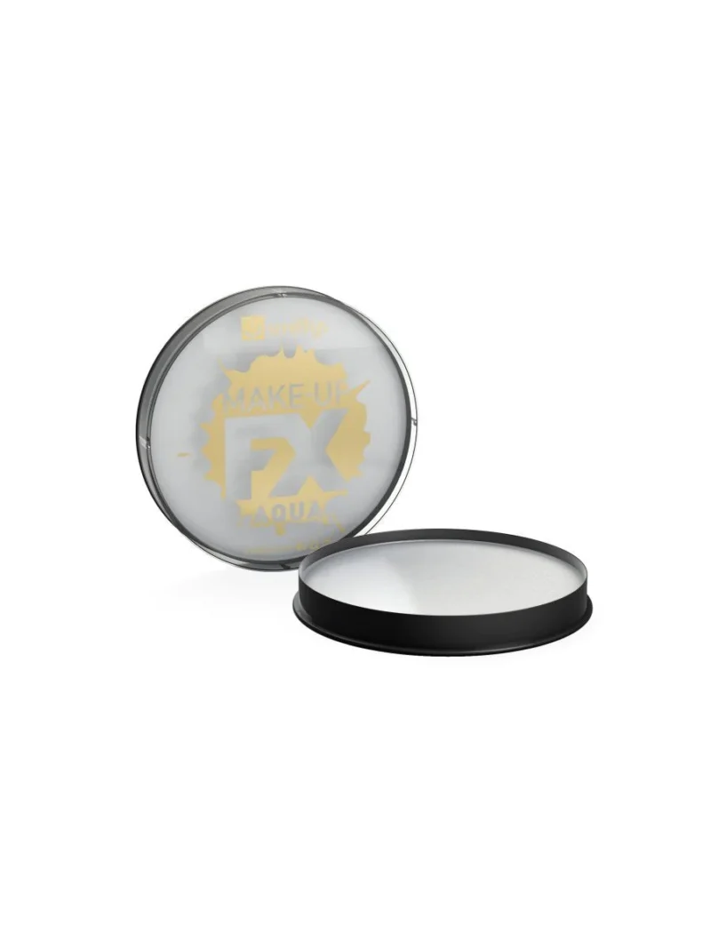 Smiffys FX Water Based Make Up Metallic Silver 16ml