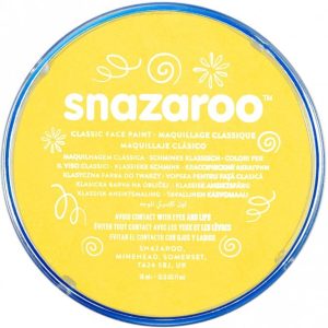 Snazaroo Water Based Facepaint Bright Yellow 18ml