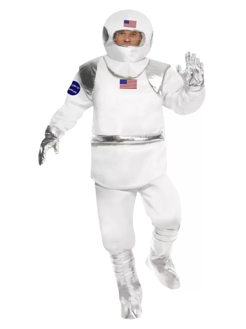 Spaceman/Astronaut Men's Fancy Dress Costume