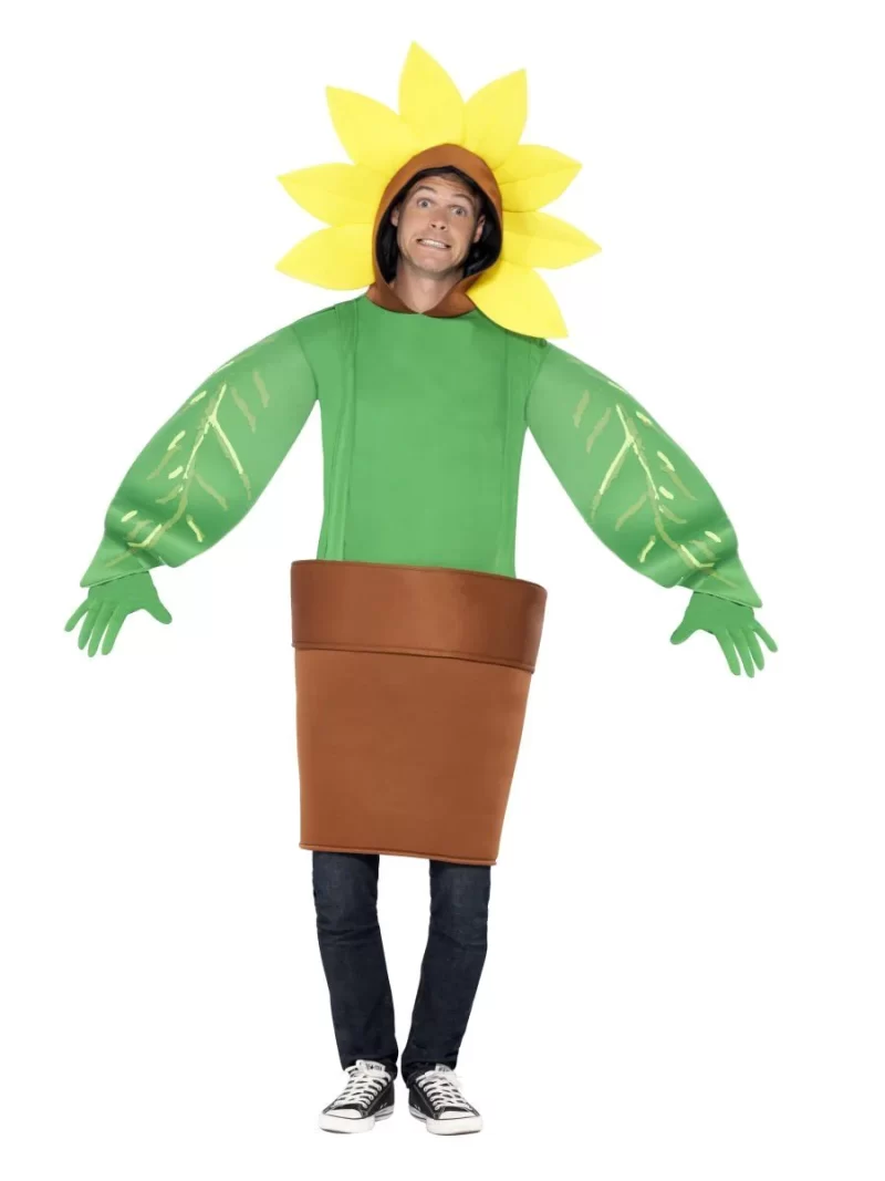 Sunflower Novelty Adult Fancy Dress Costume - Image 2