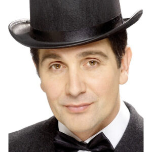 Tales of Old England Black Satin Bow Tie