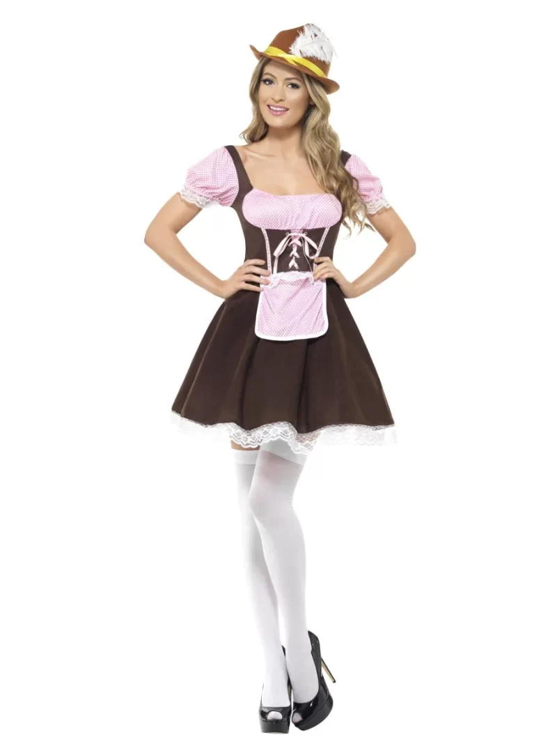 Tavern (Bavarian) Girl Ladies Fancy Dress Costume