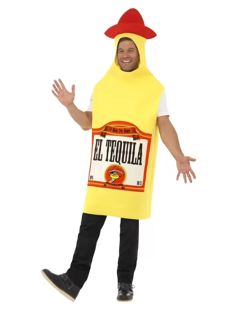Tequila Bottle Novelty Fancy Dress Costume