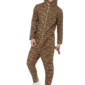 Tiger (Onesie) Unisex Adult Fancy Dress Costume - Image 2