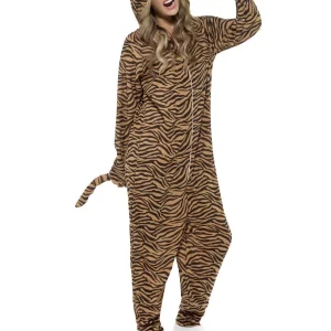 Tiger (Onesie) Unisex Adult Fancy Dress Costume