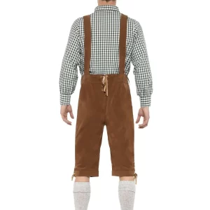 Traditional Deluxe Hanz Bavarian (Oktoberfest) Men's Fancy Dress Costume - Image 3