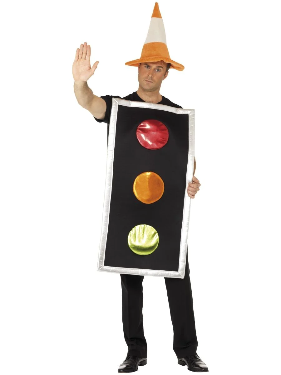 Traffic Light Novelty Fancy Dress Costume