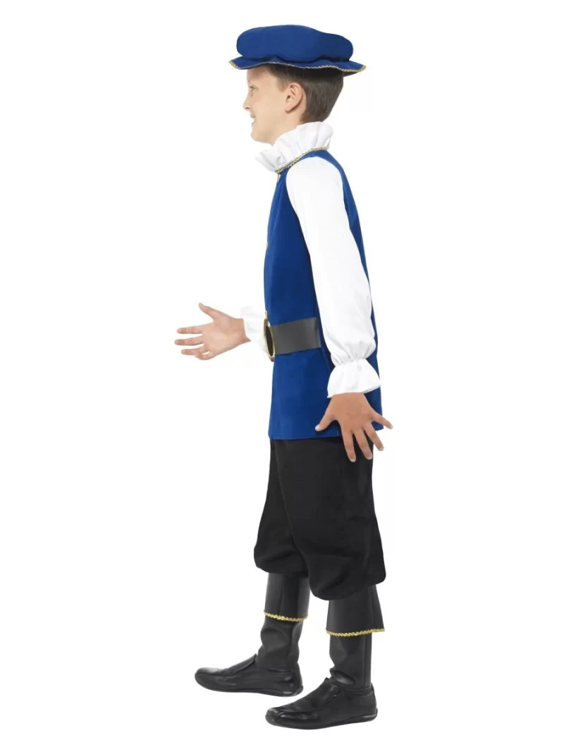 Tudor Boy Children's Fancy Dress Costume - Image 2