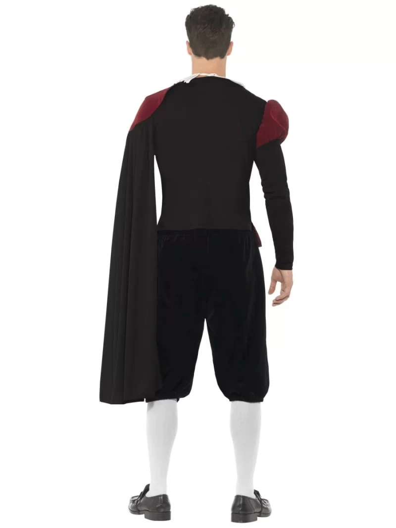 Tudor Lord Deluxe Men's Fancy Dress Costume - Image 3