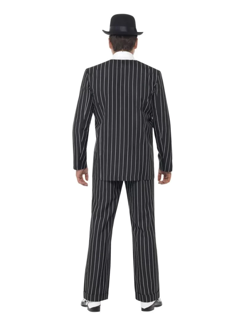 Vintage Gangster Boss Men's Fancy Dress Costume - Image 3