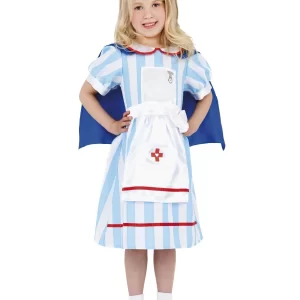 Vintage Nurse Children's Fancy Dress Costume