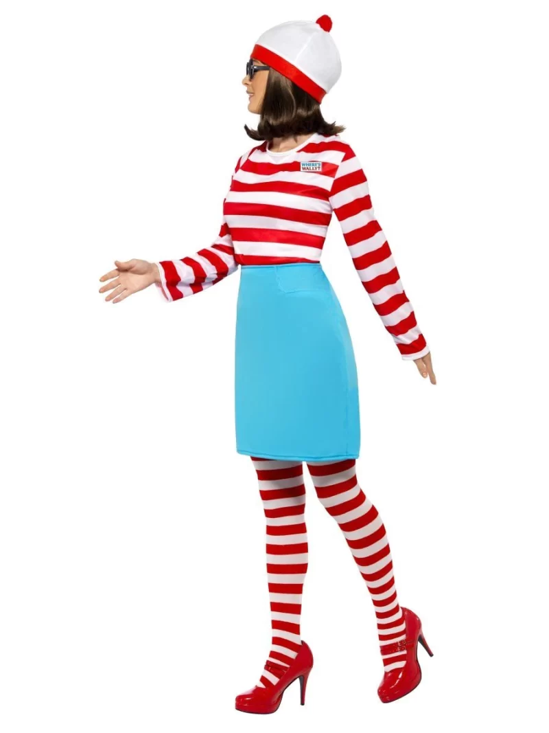 Where's Wally? Wenda Ladies Fancy Dress Costume - Image 2
