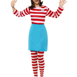 Where's Wally? Wenda Ladies Fancy Dress Costume