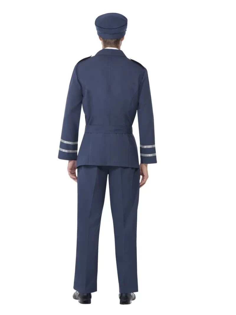 WW2 Air Force Captain Men's Fancy Dress Costume - Image 3