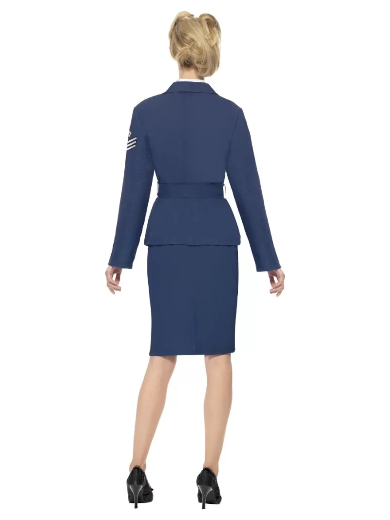 WW2 Air Force Captain Ladies Fancy Dress Costume - Image 3